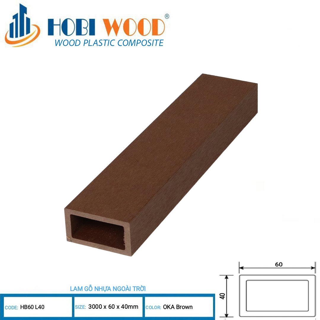 Lam gỗ nhựa ngoài trời hobiwood 3